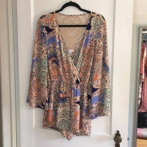 Cute Patterned Romper